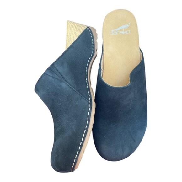 Dansko New Women’s Talulah Clog Black Nubuck size 38 - Picture 8 of 13